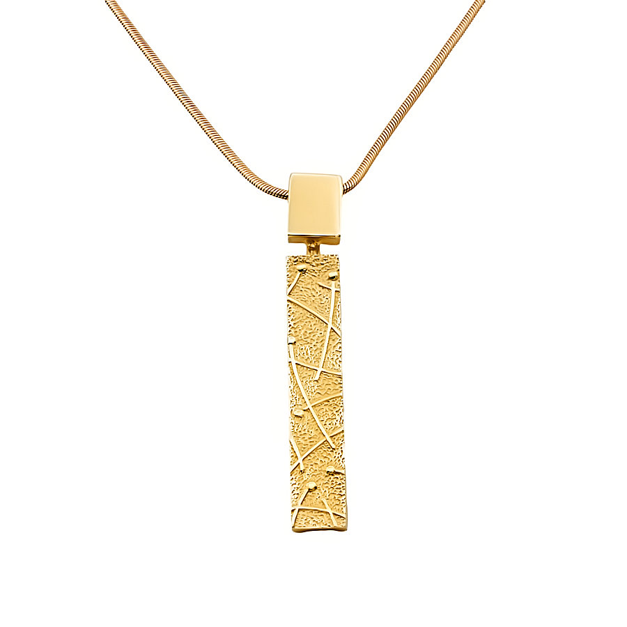 9ct gold Ola Gorie Pendant with chain